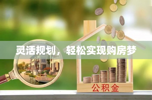北塔灵活规划，轻松实现购房梦