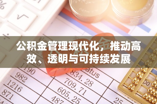 北塔公积金管理现代化，推动高效、透明与可持续发展