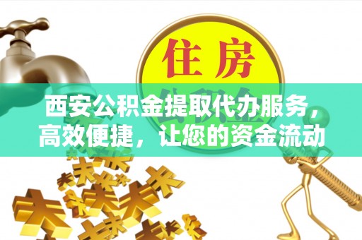 北塔西安公积金提取代办服务，高效便捷，让您的资金流动更灵活