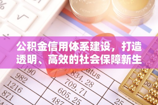 北塔公积金信用体系建设，打造透明、高效的社会保障新生态