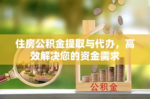 北塔住房公积金提取与代办，高效解决您的资金需求