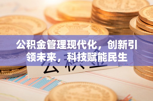 北塔公积金管理现代化，创新引领未来，科技赋能民生