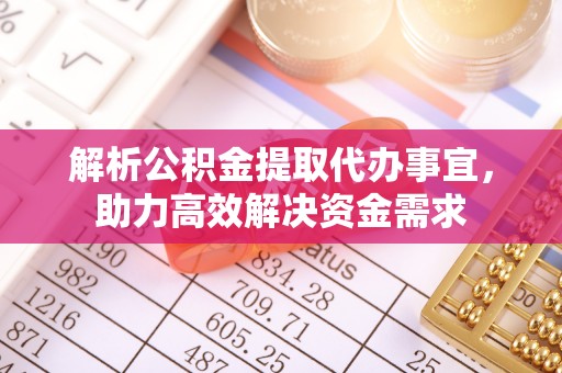 北塔解析公积金提取代办事宜，助力高效解决资金需求
