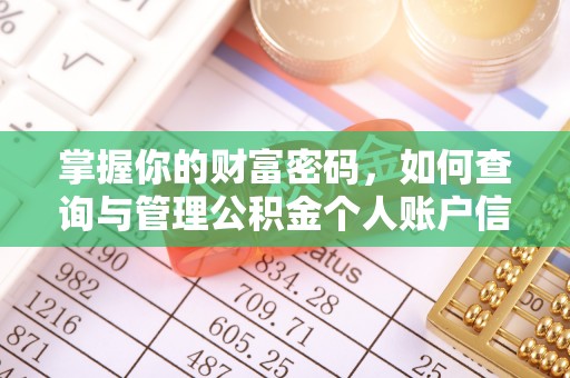 北塔掌握你的财富密码，如何查询与管理公积金个人账户信息
