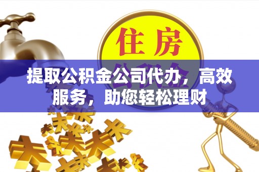 北塔提取公积金公司代办，高效服务，助您轻松理财