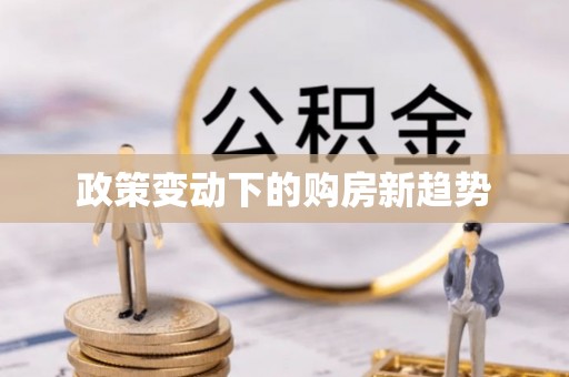 北塔政策变动下的购房新趋势