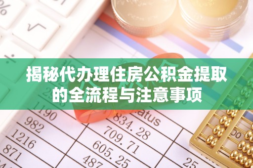 北塔揭秘代办理住房公积金提取的全流程与注意事项