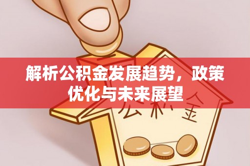 北塔解析公积金发展趋势，政策优化与未来展望