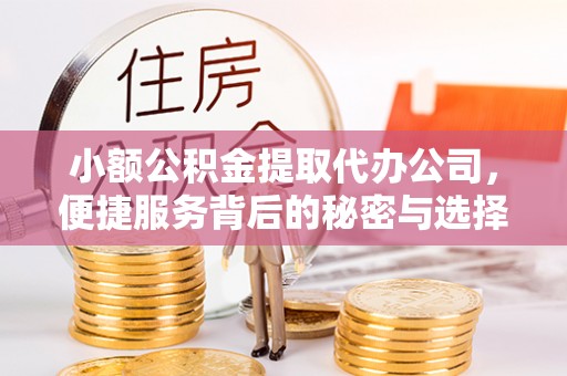 北塔小额公积金提取代办公司，便捷服务背后的秘密与选择指南