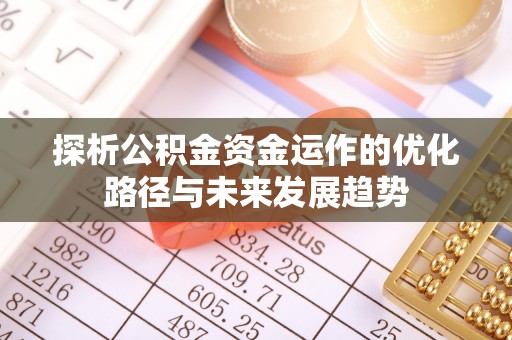 北塔探析公积金资金运作的优化路径与未来发展趋势